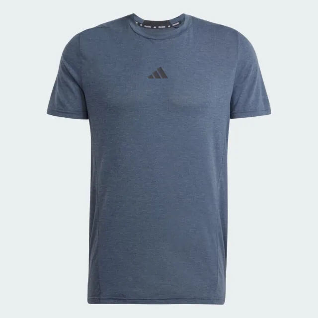 【adidas 愛迪達】D4t Tee 男 T恤 運動上衣 休閒短袖 吸濕排汗 藍 亞版(JI5770)