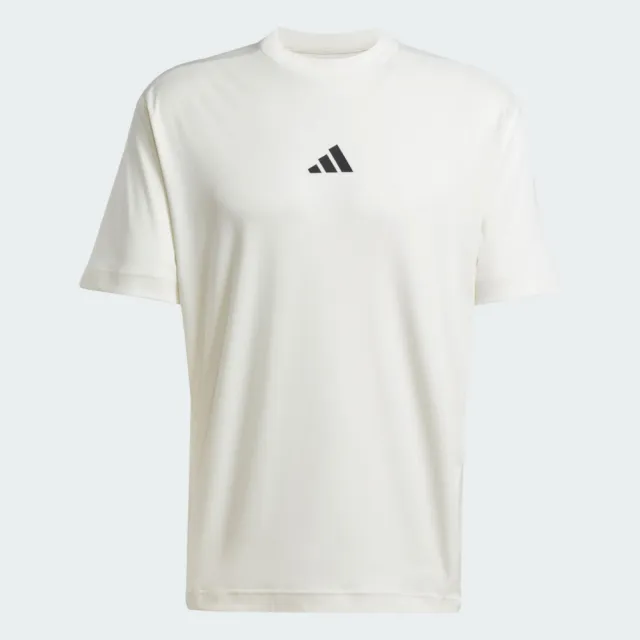 【adidas 愛迪達】M Ce Tee Upf 男 T恤 運動上衣 休閒短袖 白 亞版(JF3255)