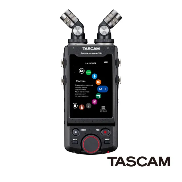 【TASCAM】Portacapture X8 手持多軌樂器收音錄音機 公司貨