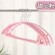 【KARY】100入質感加厚防滑無痕毛衣衣架(浸膠衣架)