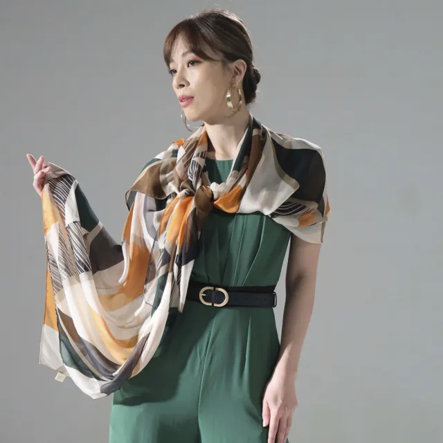 御絹坊 100％蠶絲精品披肩超值組