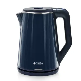 【TAIGA 大河】雙層防燙304食品級不鏽鋼★1.8L分離式快煮壺 1入組(CB1043 藍)