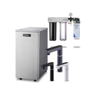【愛惠浦】雙溫櫥下型 HS288T PLUS觸控熱飲機+PURVIVE Trio-PBS200三道式生飲淨水器(前置樹脂+PP)