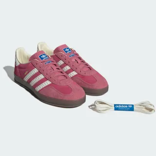 【adidas 官方旗艦】GAZELLE INDOOR 運動休閒鞋 德訓鞋 滑板復古 男鞋/女鞋-Originals IF1809