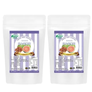 【茂格生機】台灣紅心芭樂乾(120g/2包人)