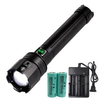 【TX 特林】P90 伸縮變焦超級強亮手電筒(T-2020F-P90)