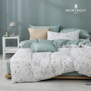 【MONTAGUT 夢特嬌】100%純棉兩用被床包組-均一價(雙人/加大_多款任選)