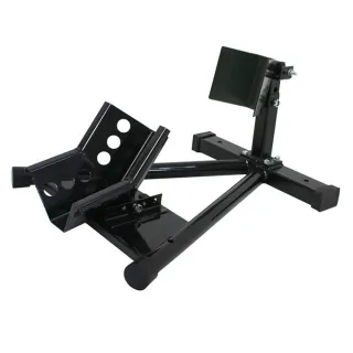 【Supamoto】機車前輪駐車架―拖曳 (可調/停車架/駐車台/前叉/拖車/維修/保養/美容/中柱)