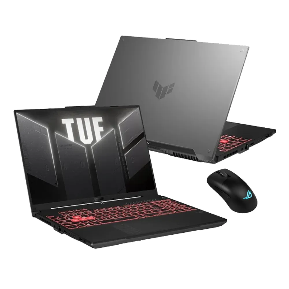 【ASUS】電競滑鼠組★16吋 R5 GeForce RTX 4050電競筆電(FA607NU-0043A7535HS/R5-7535HS/16G/512G/W11)