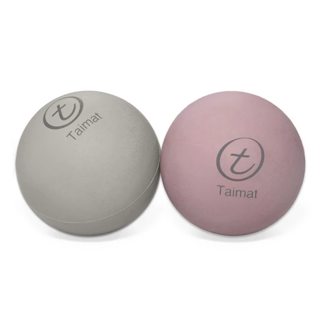 【TAIMAT】療癒球-二入混合組(實心天然橡膠  按摩舒壓)