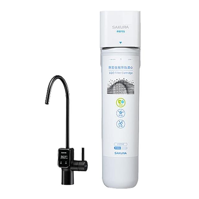 【SAKURA 櫻花】全省安裝 單管強效除鉛型電子觸控龍頭淨水器(P0775)