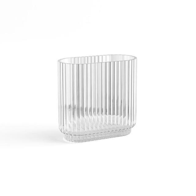 【Georg Jensen 喬治傑生】BERNADOTTE 橢圓花瓶(玻璃)