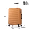 【Samsonite RED】25吋 TOIIS C 極簡線條可擴充大容量輕量PC防盜拉鍊避震輪行李箱/旅行箱(多色可選)