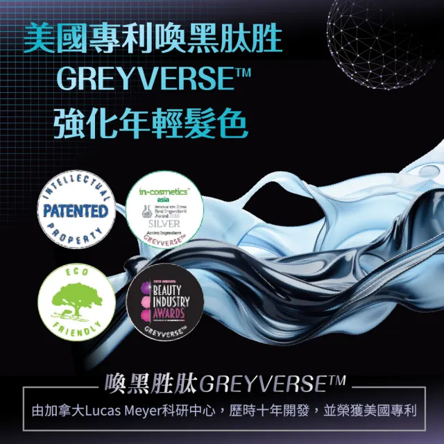 【美吾髮】BLACKVERSE賦活喚黑 賦黑調理染髮凝露400ml(深棕/咖啡棕/黑褐/栗棕染髮同時喚黑滋養蓬鬆定色)