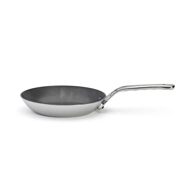 【de Buyer 畢耶】Affinity系列 多層複合不鏽鋼平底不沾鍋20cm-適用IH爐