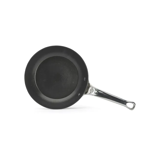 【de Buyer 畢耶】Affinity系列 多層複合不鏽鋼平底不沾鍋24cm-適用IH爐