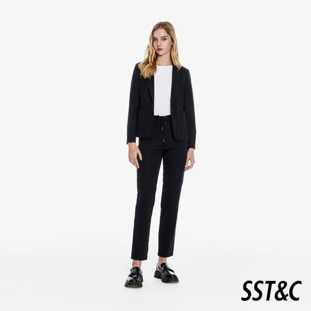 【SST&C】女裝 白色U領T恤01212502001(換季55折)