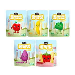 【HIBEBE】洛奇 米米樂長棒-蘋果/香蕉/花椰菜/紫薯 30g /7M+(草莓牛奶 40g /12M+)