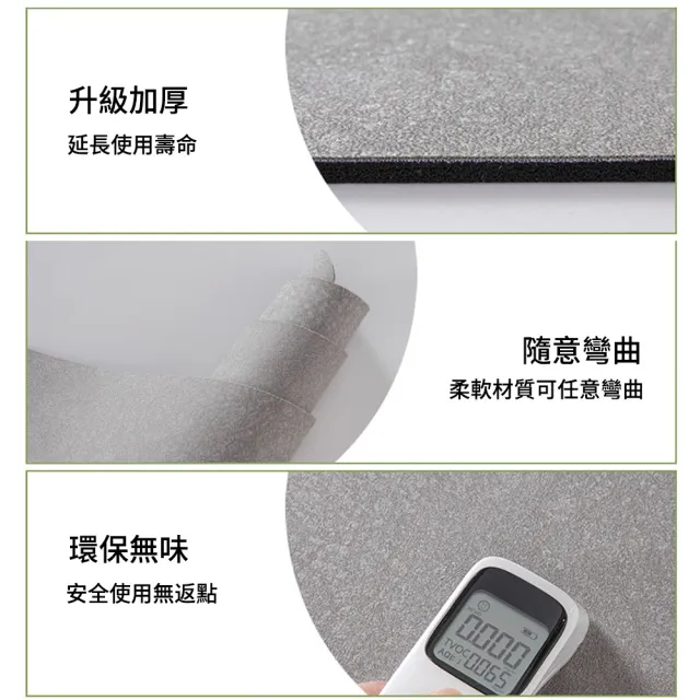 【The rare】軟式硅藻土廚房地墊 吸水防油速乾止滑地墊 廚房長踏墊 腳踏墊(45*120cm)