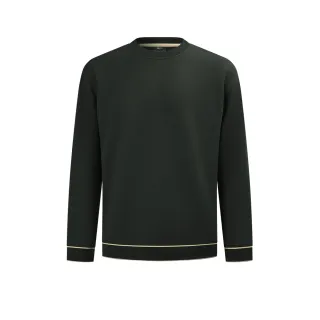 【G2000】素面純棉圓領長袖T恤-黑色(3814114499)