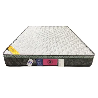 【顛覆設計】石墨烯透氣三線硬式乳膠彈簧床墊(雙人5尺)