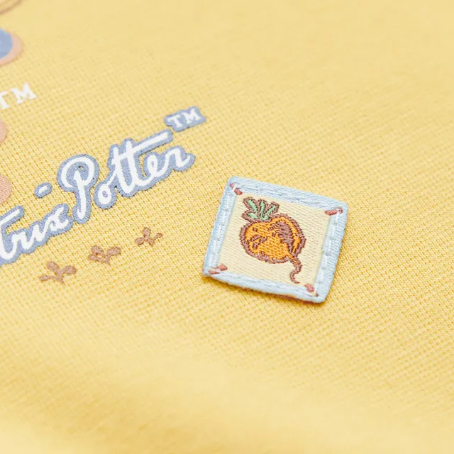 【奇哥】比得兔 男童裝 森林比得休閒T恤/短袖上衣-吸濕排汗+抗UV(6-8歲 防曬)