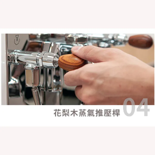 【BEZZERA】貝澤拉R Flow Control Duo 咖啡機不銹鋼原色-手控版 110V+WPM ZD-17OD磨豆機(HG1179+HG7302)