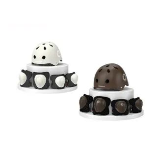 【Lecoco】兒童安全帽護具組(兒童頭盔 兒童護具)