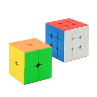 【888ezgo】魔域（2階+3階）魔術方塊組（滑順入門款）（六色螢光版）（授權）