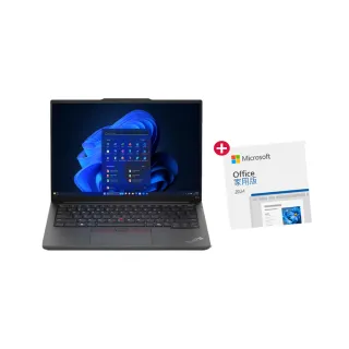 【ThinkPad 聯想】Office2024組★16吋Ultra 7 Ai商用輕薄筆電(E16/Ultra 7-155H/16G可擴充/1TB SSD/W11H)