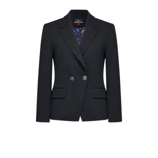 【G2000】女款 時尚簡約西裝式外套-黑色(4621261499)   38女王節首選