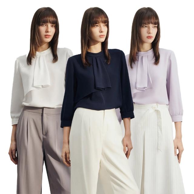 【G2000】女款 小立領長袖休閒上衣(3款可選)