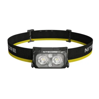 【NITECORE】電筒王 NU25 MCT(400流明 三光源 極輕量化頭燈 螢光繩 登山 露營 彈力帶 NU25升級)