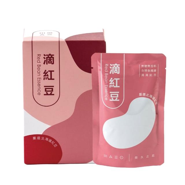 【炆久之芯】滴紅豆5入(80mlX5包/盒)促進新陳代謝+調整體質+養顏美容 蔡依珊推薦
