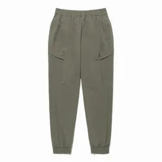 【DESCENTE】迪桑特 男士 運動長褲 休閒工裝束口褲(卡其色)