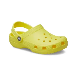 【Crocs】童鞋 大童 經典克駱格 賽博黃色(206991-77J)