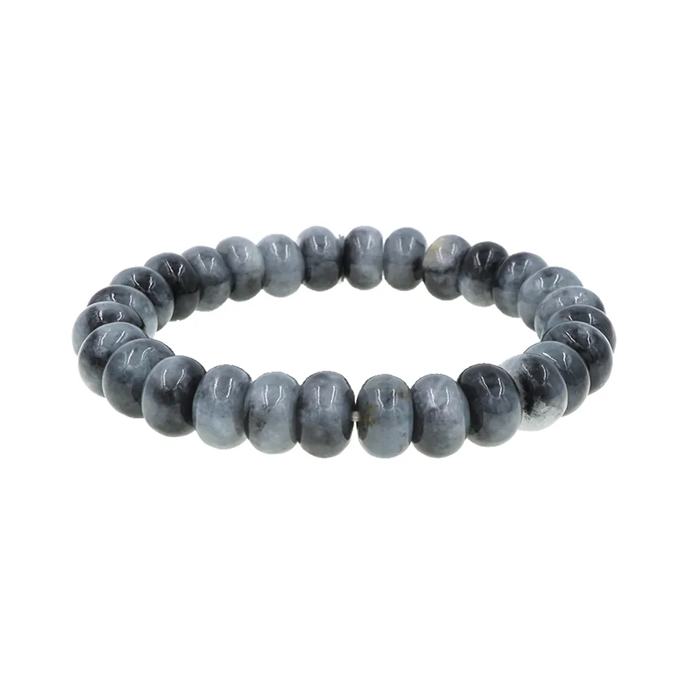 【喜緣玉品】天然翡翠玉石 烏雞翡翠 算盤珠 手珠(直)