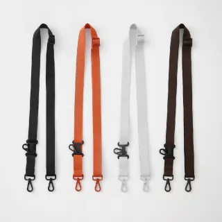 【MUJI 無印良品】自由組合手機小物收納包用背帶/1400x24mm(共4色)