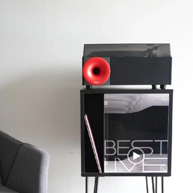 【梵尼詩 Fennessy 台灣總代理】HIFI 專業級 黑膠唱片機/自帶喇叭/藍芽喇叭/無損音質(保固一年/i5s)