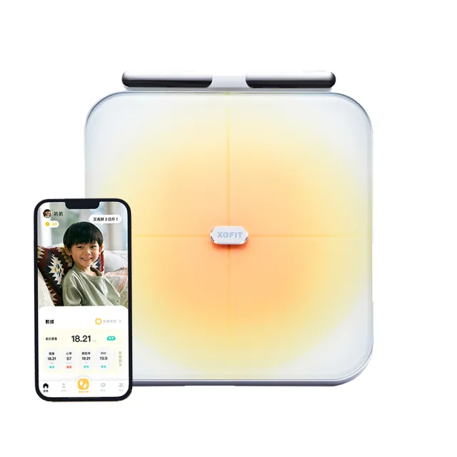 【XOFIT】八電極體脂計PRO(體重計 體重機 智能體脂秤)