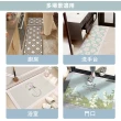 【半島良品】買1送1真正吸水防滑防油污軟式科技皮革地墊120cm(3秒瞬吸 不留水痕  不易發霉 5.0升級科技皮)