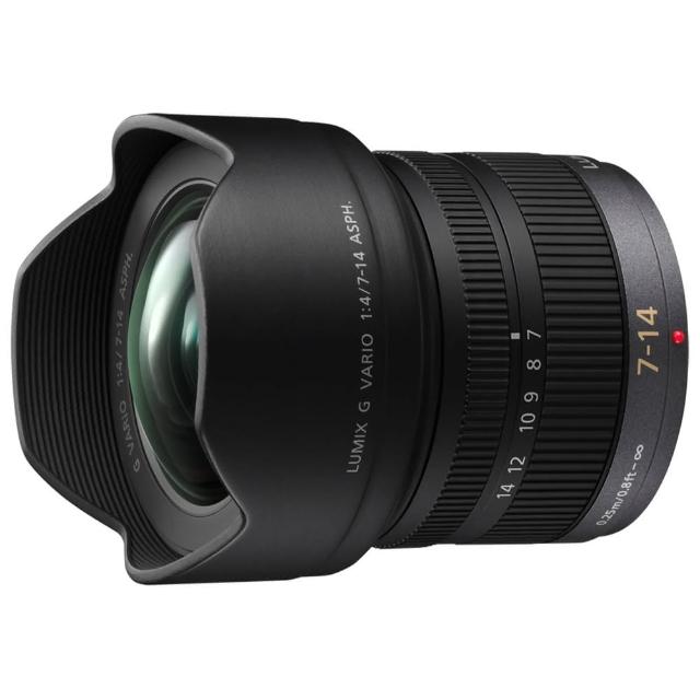 【Panasonic 國際牌】LUMIX G VARIO 7-14mm F4.0 ASPH 超廣角變焦鏡頭--公司貨(H-F007014)