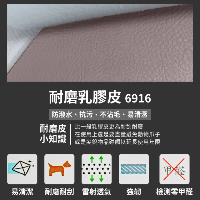 【ASSARI】雙人5尺比利耐磨皮床底/床架