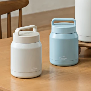 【THERMOcafe 凱菲】不鏽鋼真空保溫食物罐650ml(TCHF-650)