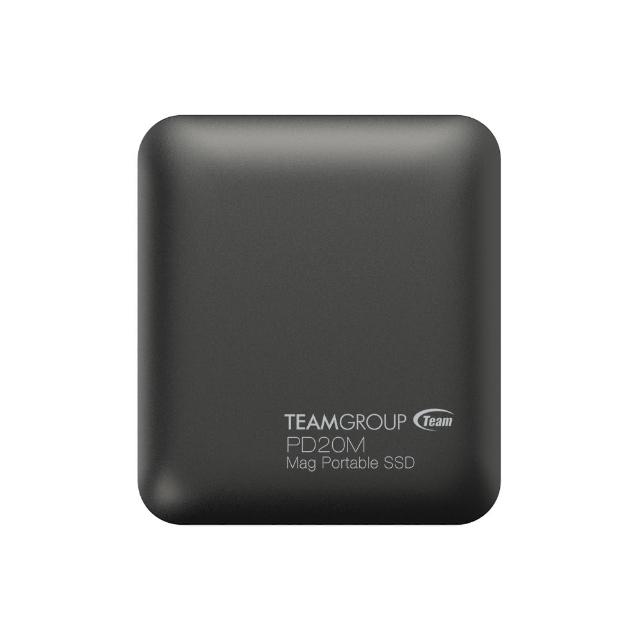 【Team 十銓】PD20M 1TB MagSafe磁吸外接式固態硬碟 泰坦灰(輕巧40g TYPE-C接頭)