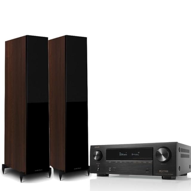 【Denon 天龍】兩聲道音響組合(AVR-X1800H+Wharfedale Diamond 12.3 喇叭)