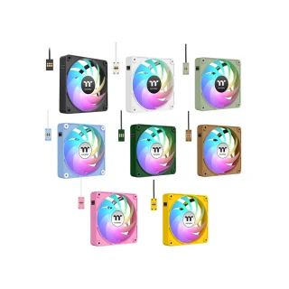 【Thermaltake 曜越】CT140 120 EX ARGB主板連動系統散熱風扇三顆包 磁吸式12 14公分(CL-F1XX-PLXXXX-A)