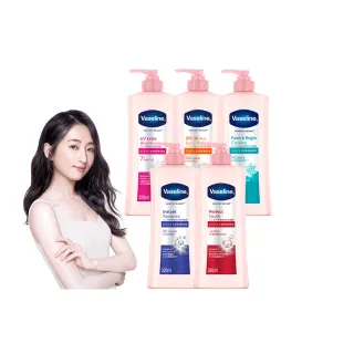 【Vaseline 凡士林】官方直營 透亮系列潤膚露320ml_2入組(十效彈潤/涼感水潤/SPF30透亮防曬/瞬效透亮)