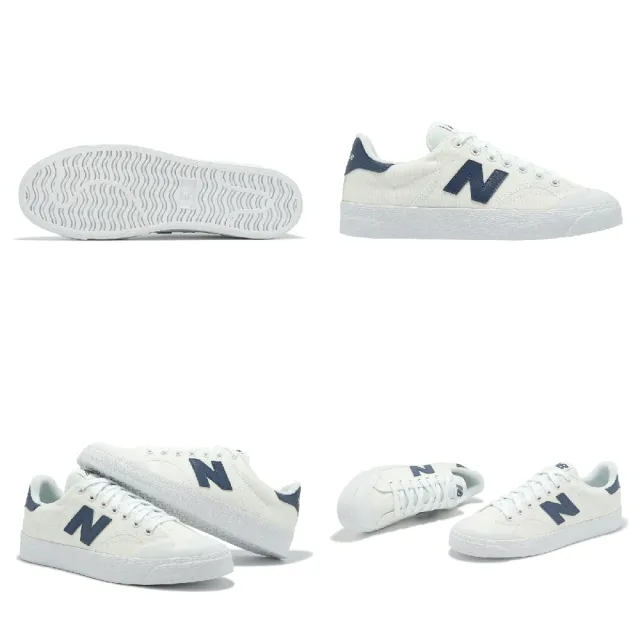 【NEW BALANCE】休閒鞋 BB100 男鞋 女鞋 白 藍 復古 帆布 小白鞋 情侶鞋 NB(BB100CNV-D)