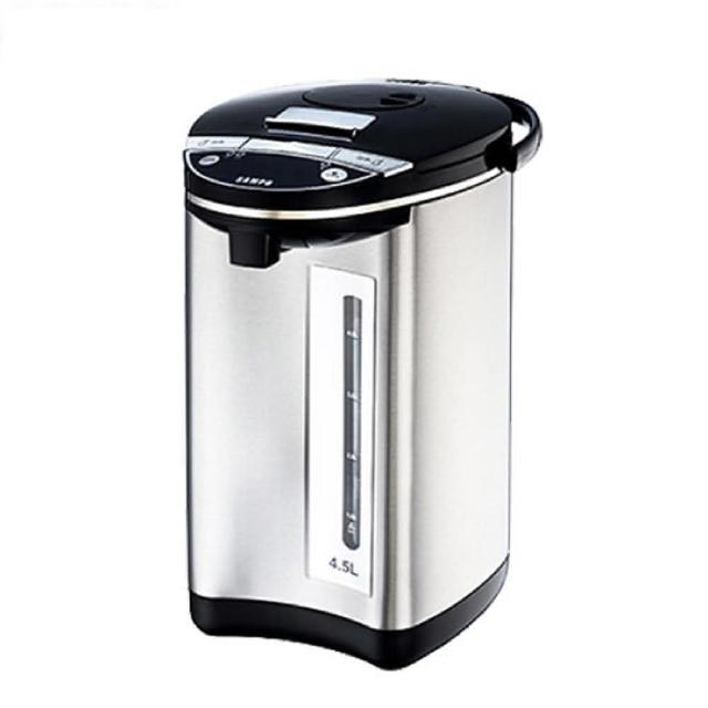 【SAMPO 聲寶】4.5L電動給水304不銹鋼內膽微電腦電熱水瓶 -(KP-LC45W)